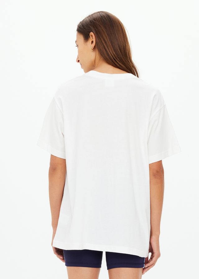 
                      
                        The Upside - Raceway Sammi Tee in Natural
                      
                    