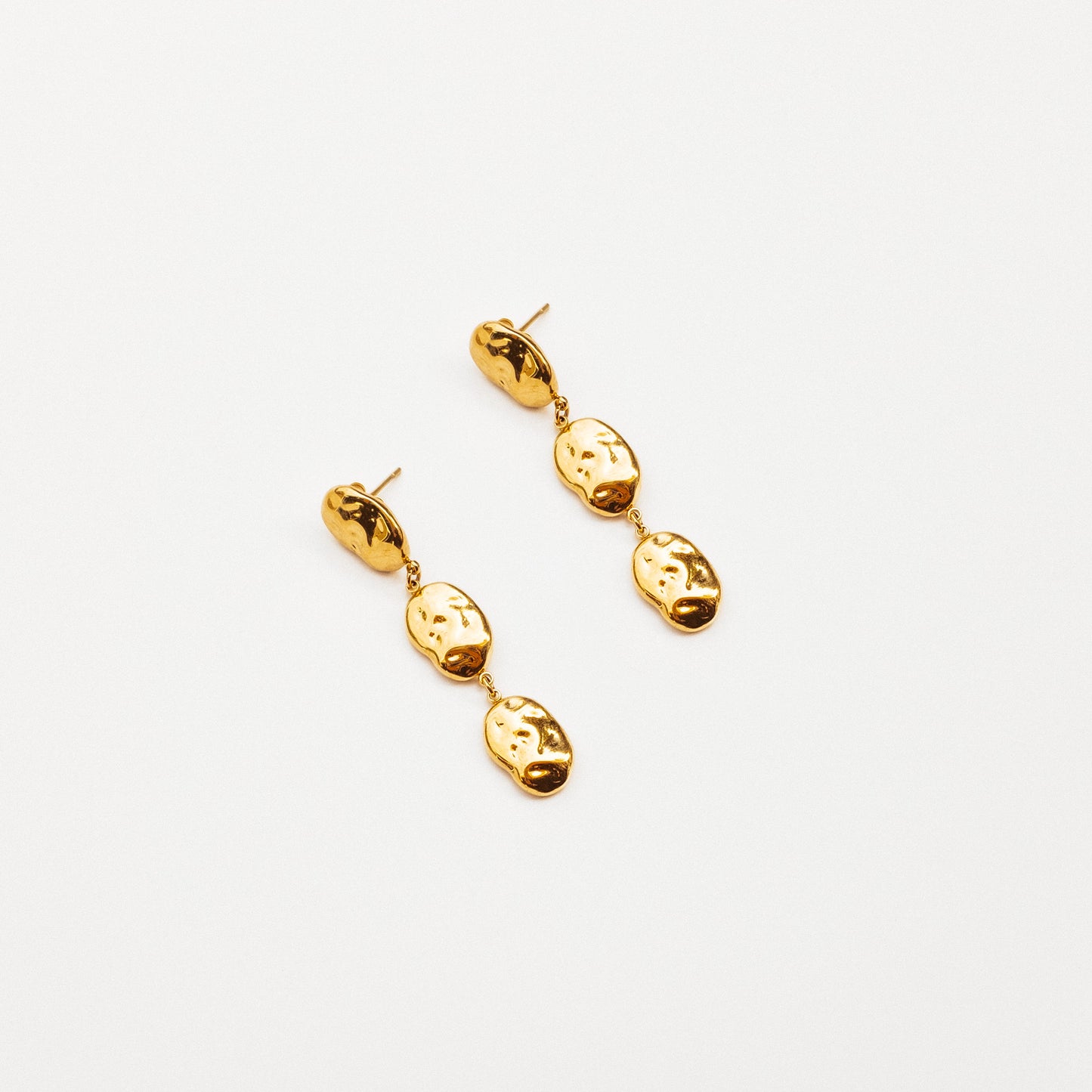 We Are Emte- Nola Drop Earrings in Gold Plated