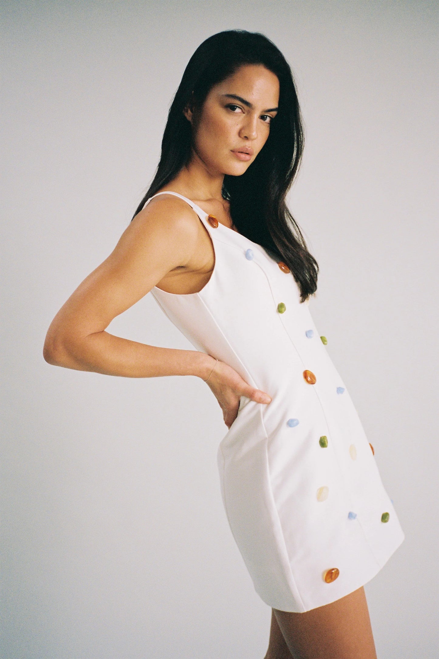 The Wolf Gang - Romy Mini Dress in Ivory