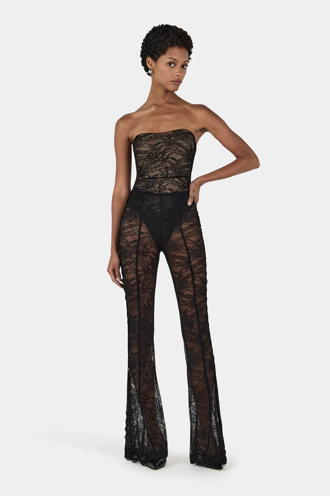 Hansen and Gretel - Jillian Lace Pant in Black