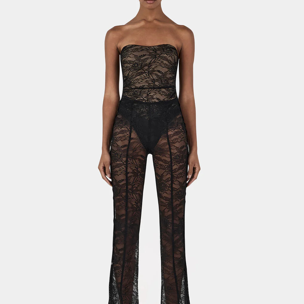 Hansen and Gretel - Jillian Lace Pant in Black