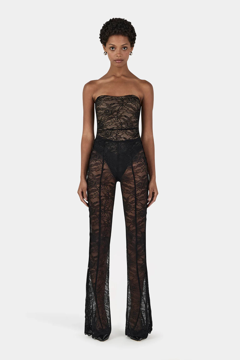 Hansen and Gretel - Jillian Lace Pant in Black