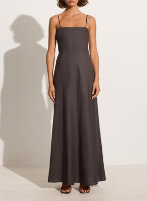 
            
                Load image into Gallery viewer, Faithfull The Brand - Garcia Maxi Dress in Charcoal
            
        