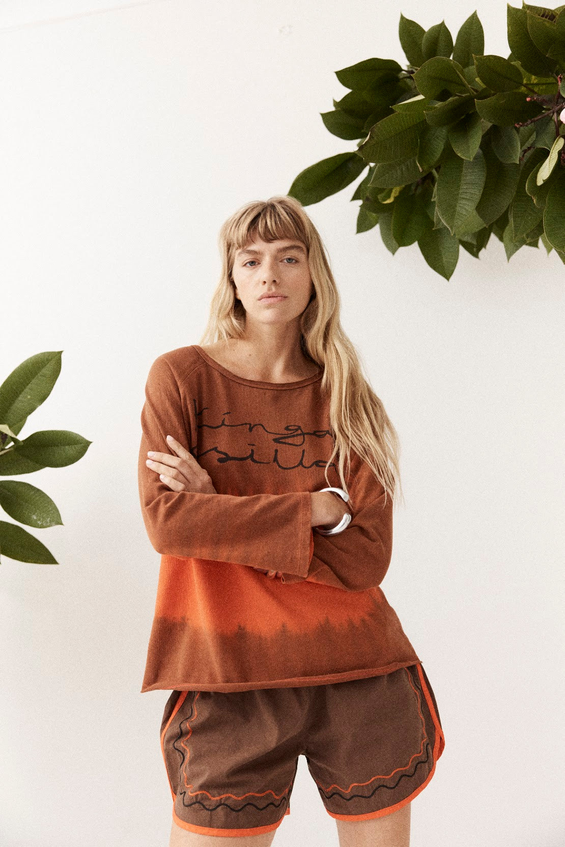 Kinga Csilla - Fire Raw Long Sleeve Tee