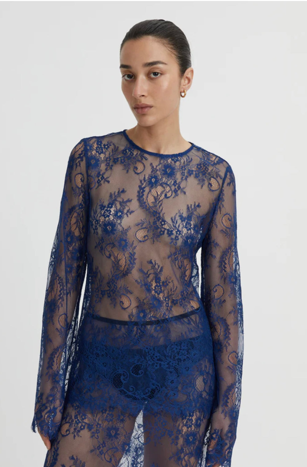 Blanca - Sadie Top in Navy