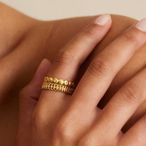 Kirstin Ash - Memoir Ring in Gold