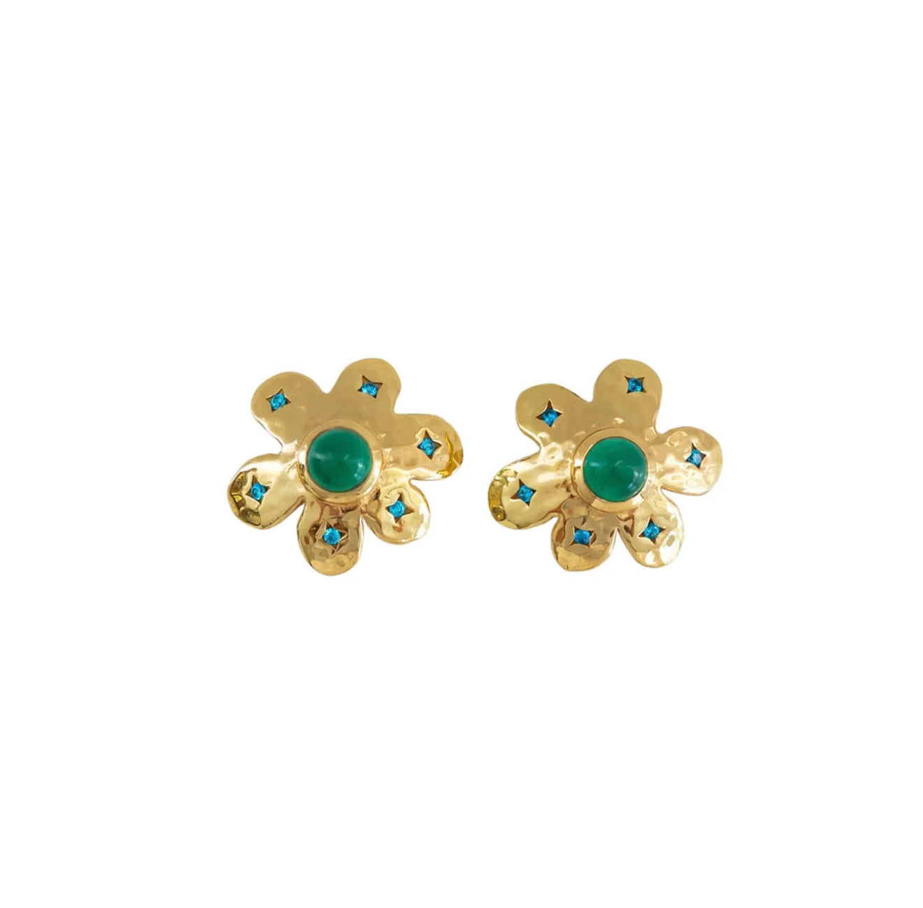 Käärme Jewels - Flower Stud Earrings