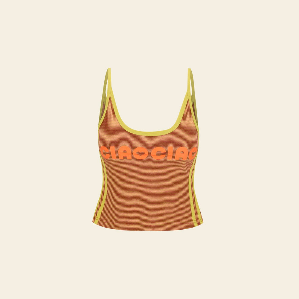 Ciao Ciao Vacation - Alessia Stripe Singlet