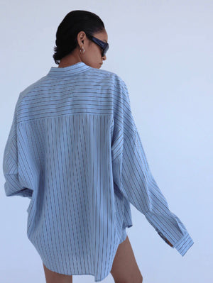 
            
                Load image into Gallery viewer, Blanca - Constantina Shirt in Blue
            
        