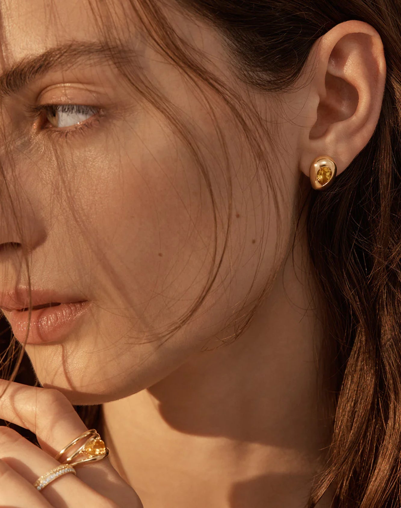 By Charlotte - Joy Of Life Earrings in Gold