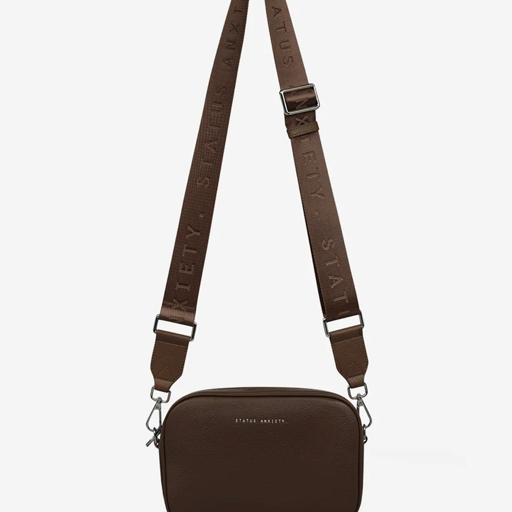 Status Anxiety - Plunder with Webbed Strap in Cocoa