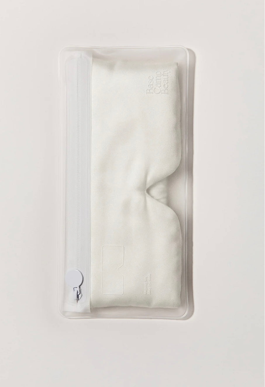 Base Camp Beauty - Mulberry Silk Sleeping Mask : White
