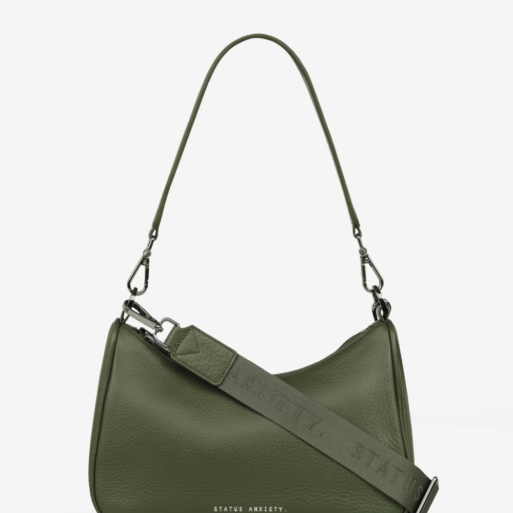 
                      
                        Status Anxiety - Look Both Ways Bag in Khaki
                      
                    