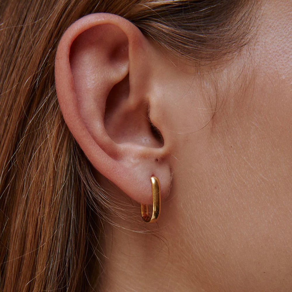 
                      
                        Kirstin Ash -Roam Hoops Small in Gold
                      
                    