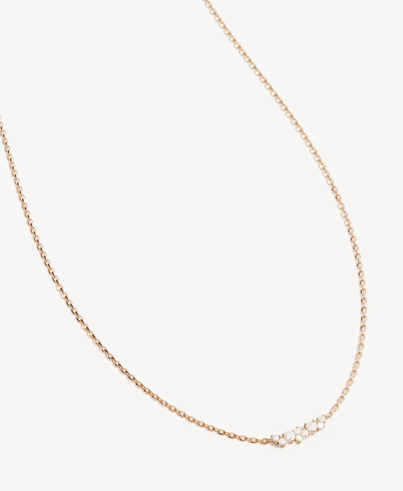 By Charlotte - Crystal Dust Necklace in Gold