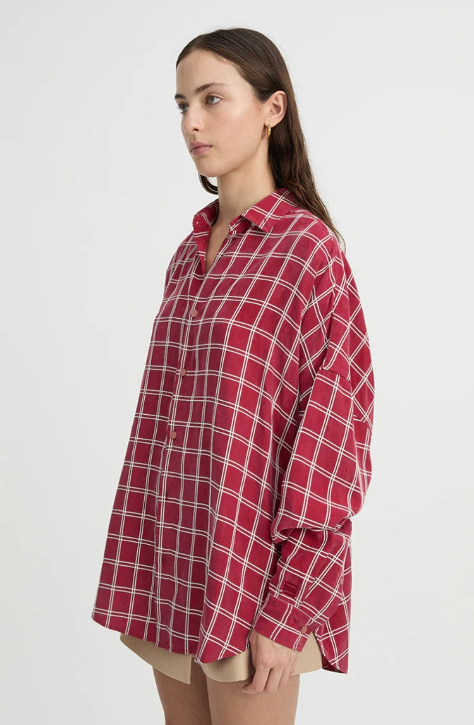 Blanca - Tommy Shirt in Red