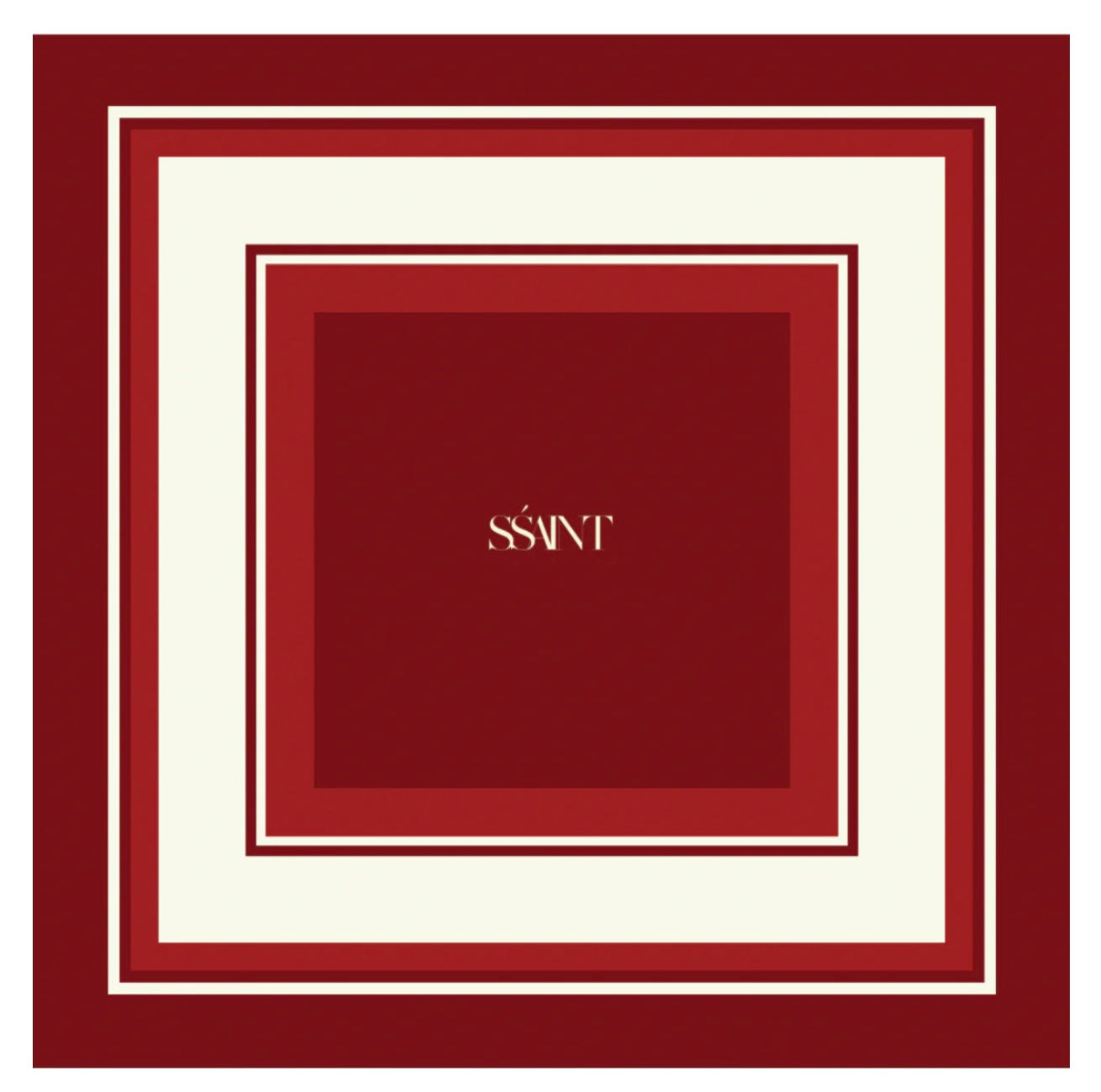 SSAINT - Red Print Headscarf