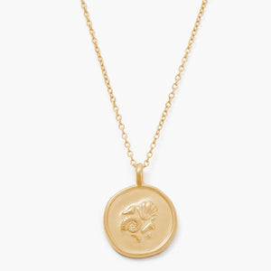Kirstin Ash - Memoir Coin Necklace in Gold