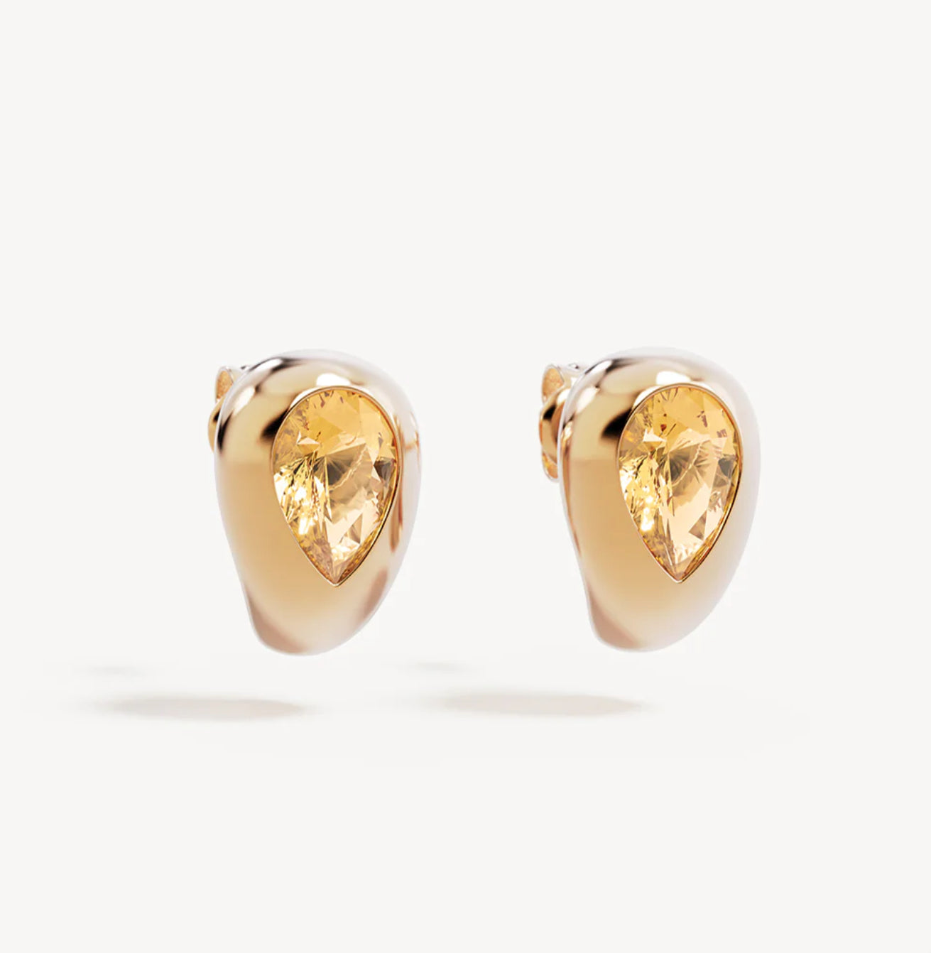 By Charlotte - Joy Of Life Earrings in Gold