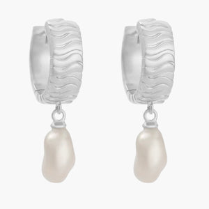 Kirstin Ash - Isole Hoops in Silver