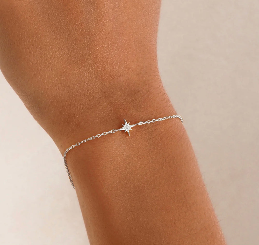 
            
                Load image into Gallery viewer, By Charlotte  - Starlight Bracelet in Silver
            
        