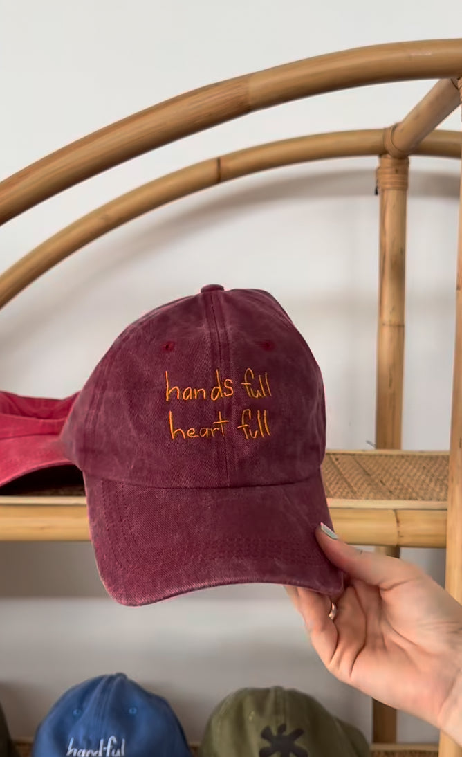 Amilita - Heart Full Cap - Cherry + Orange