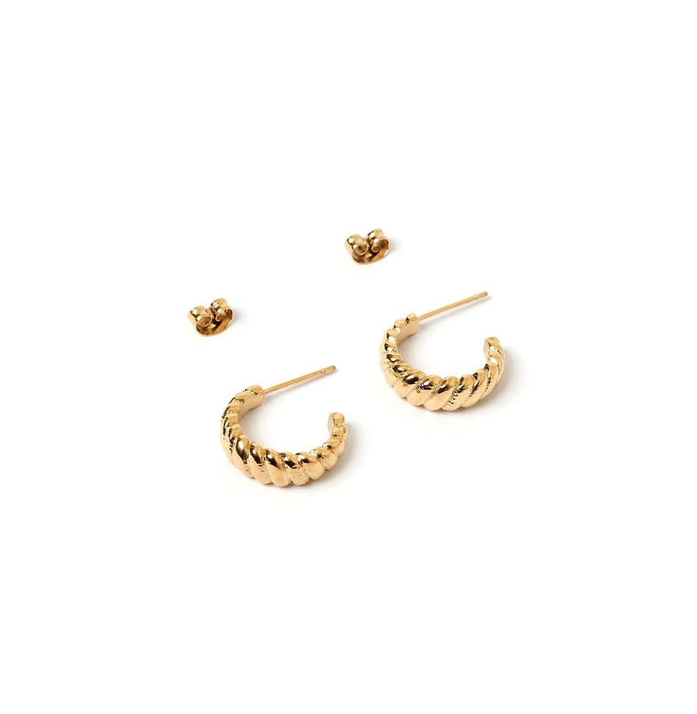 Arms of Eve - Lulu Gold Hoop Earrings