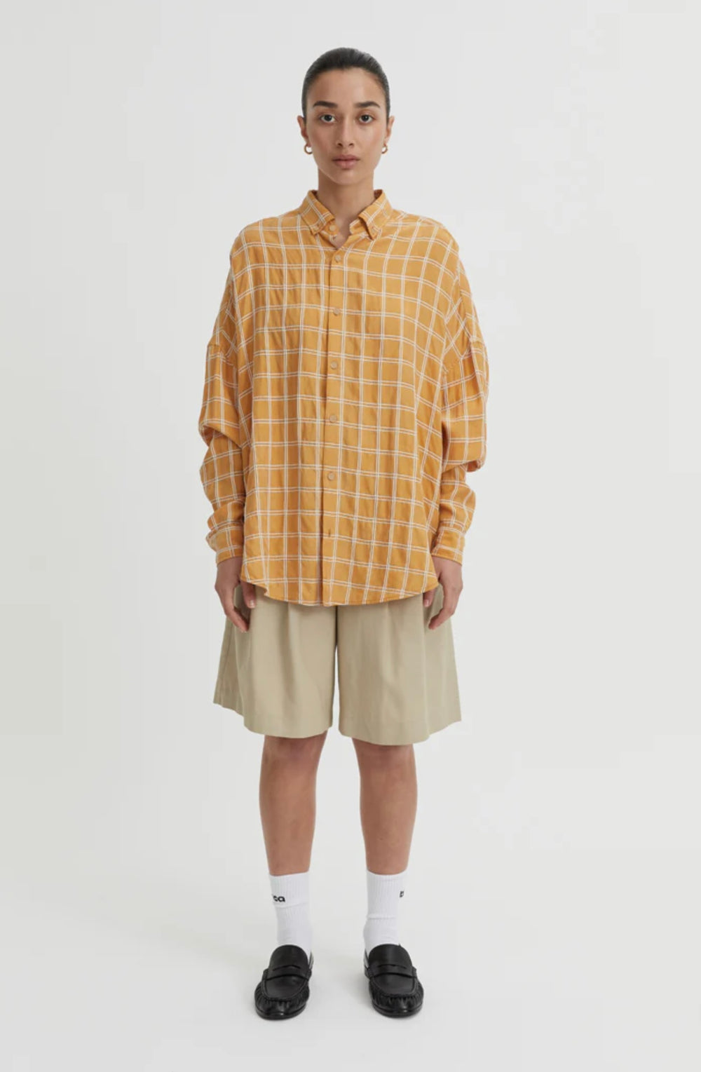 Blanca - Tommy Shirt in Mustard