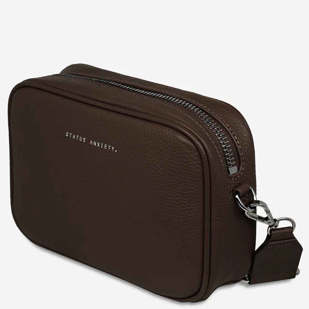 Status Anxiety - Plunder with Webbed Strap in Cocoa