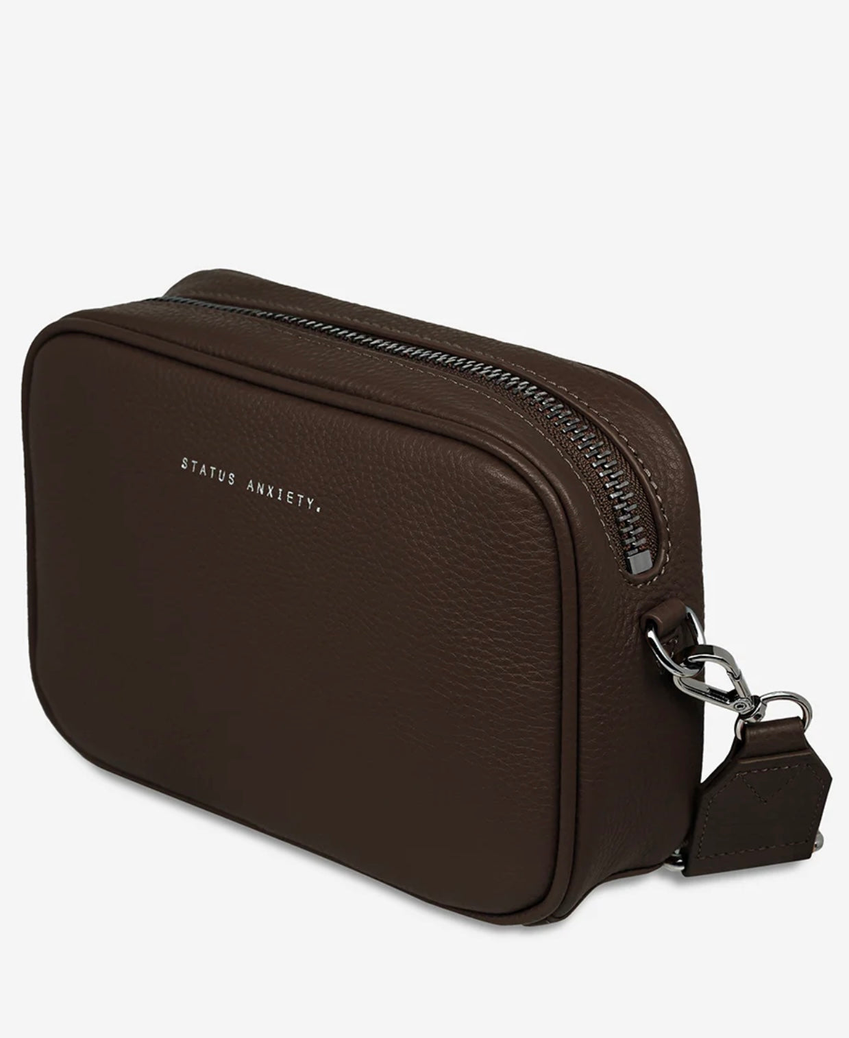 Status Anxiety - Plunder with Webbed Strap in Cocoa