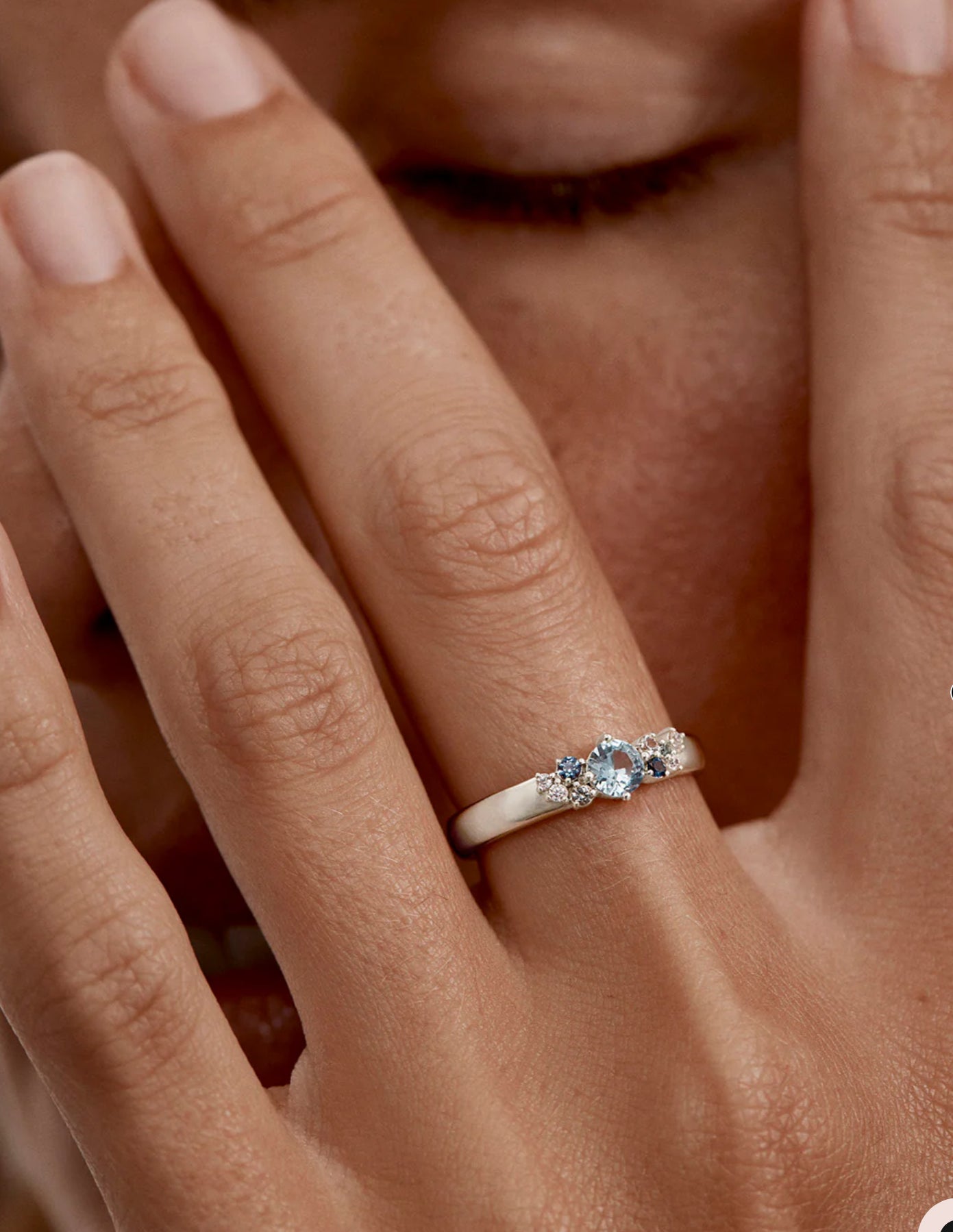 By Charlotte - I Breathe, I Become Ring in Silver