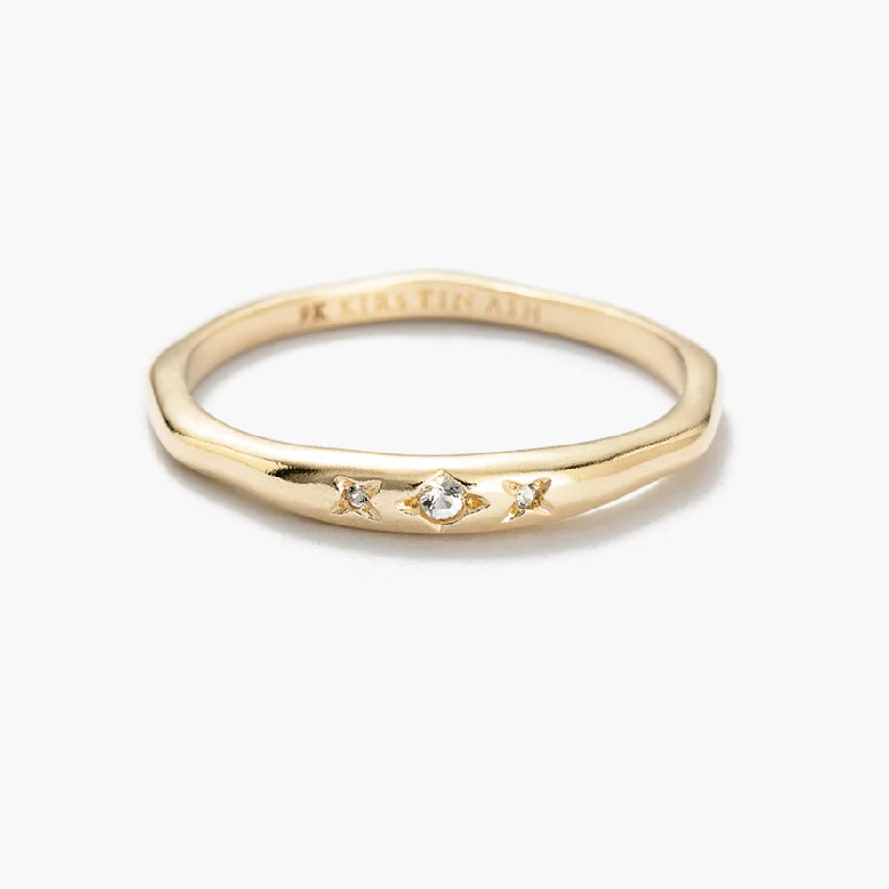 Kirstin Ash - Bask Topaz Ring in 9K Gold