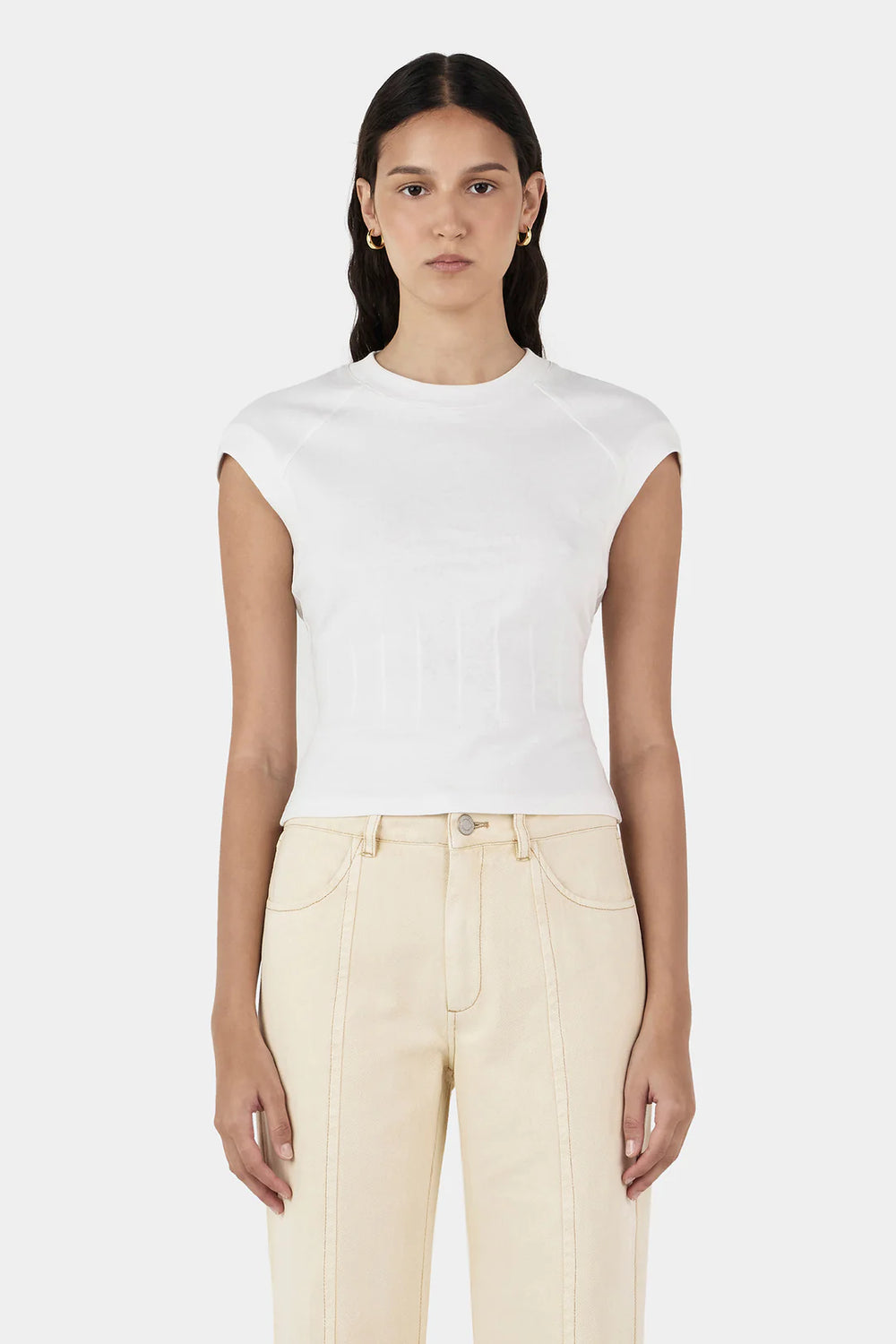 Hansen and Gretel - Gigi Baby Tee in Ivory