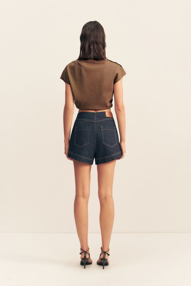 Shona Joy - Rita Short in Deep Indigo