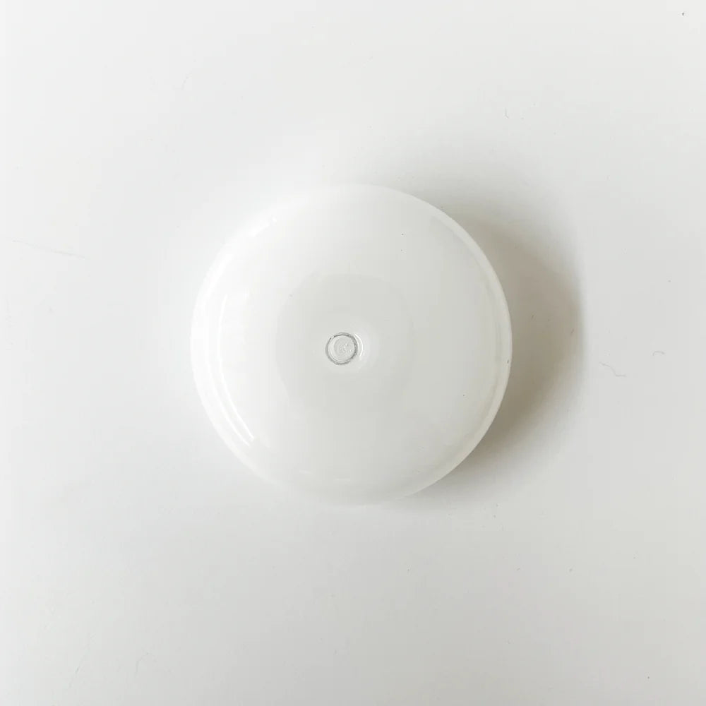 Gentle Habits - Glass Vessel Incense Holder in White