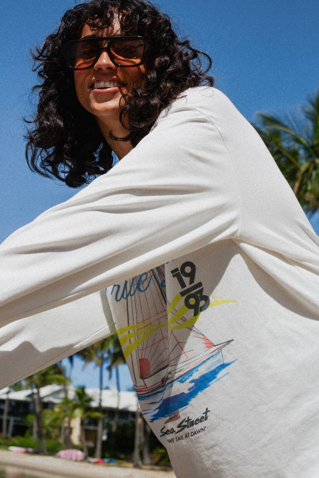 Sea Street - True Blue Long Sleeve T-shirt