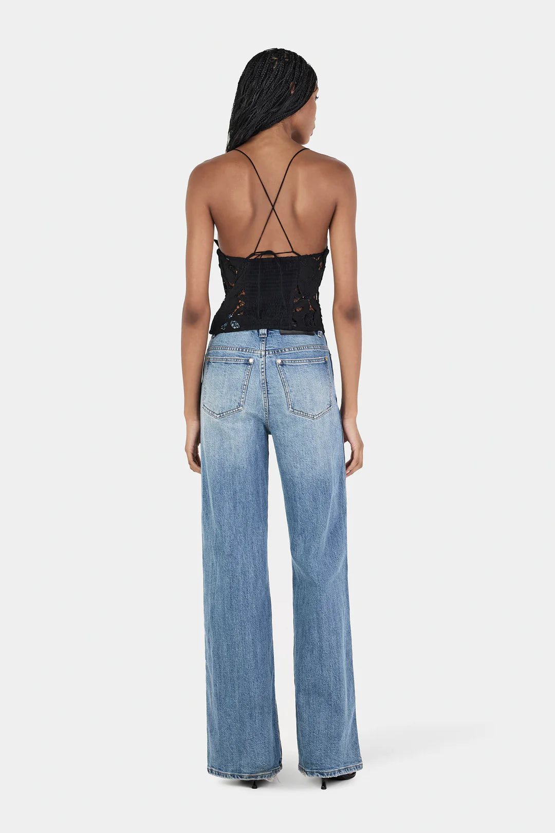 Hansen and Gretel - Declan Denim Jeans in Mid Blue