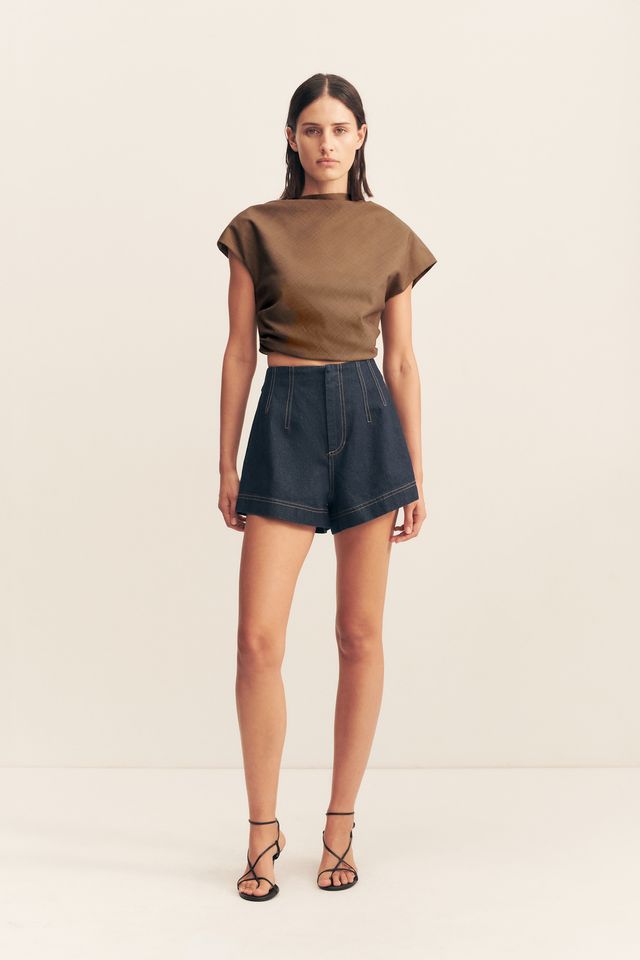 Shona Joy - Rita Short in Deep Indigo