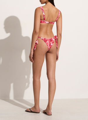 Faithfull The Brand - Sol Bikini Top in Rosella Floral Print