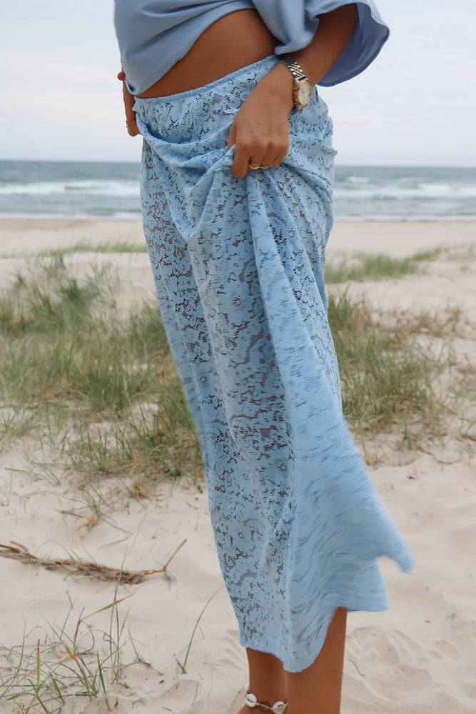 
                      
                        Fiamma - Bluette Lace Midi Skirt
                      
                    