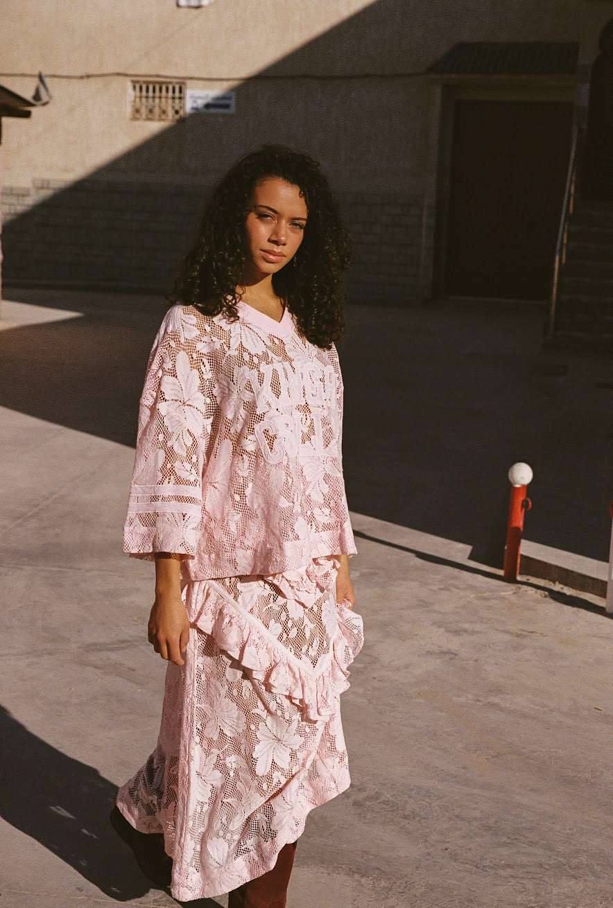 Kinga Csilla - Nova Lace Onyx Tee