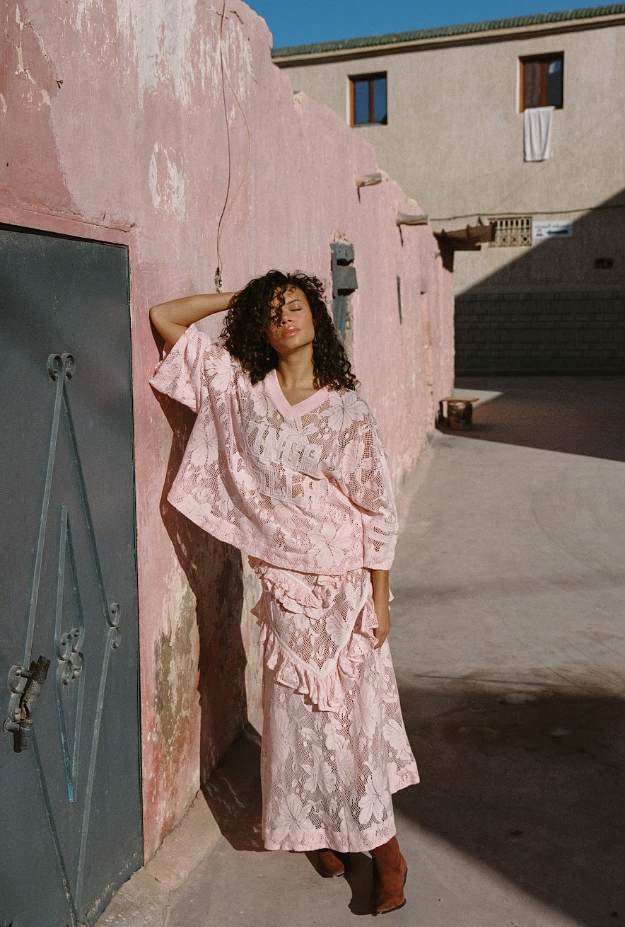 Kinga Csilla - Nova Lace Onyx Tee