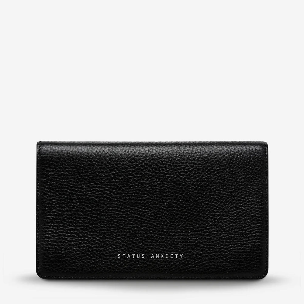 Status Anxiety - Living Proof Wallet in Black