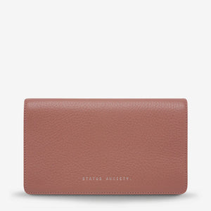 Status Anxiety - Living Proof Wallet in Dusty Rose