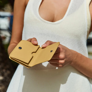 Status Anxiety - Miles Away Wallet in Buttermilk