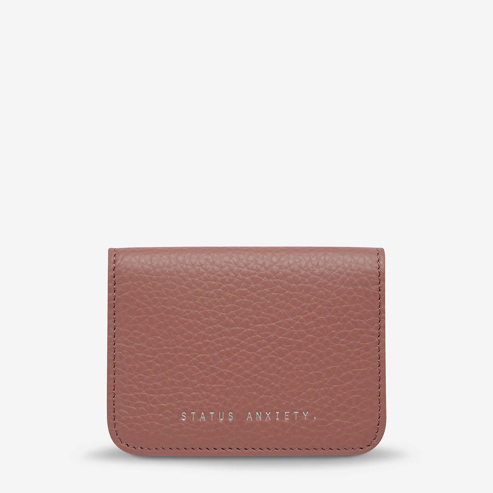 Status Anxiety - Miles Away Wallet in Dusty Rose