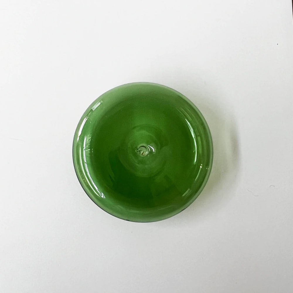 Gentle Habits - Glass Vessel Incense Holder in Green