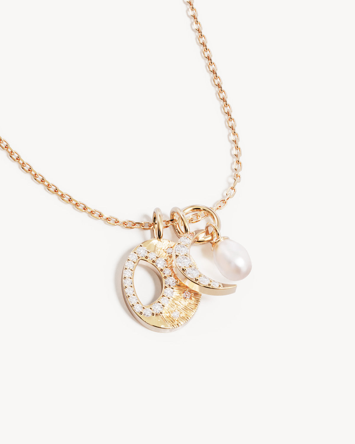 By Charlotte - Celestial Skies Necklace in Gold