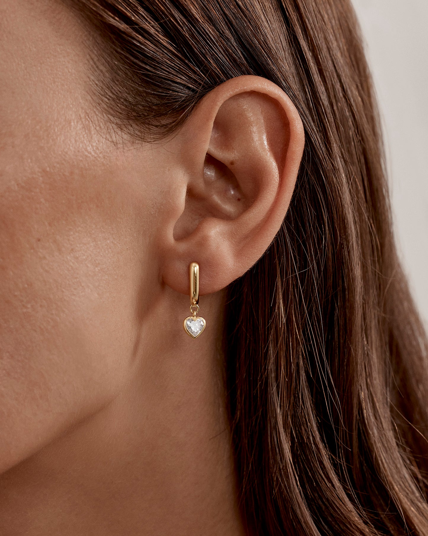 By Charlotte - Love You More Hoops in Gold