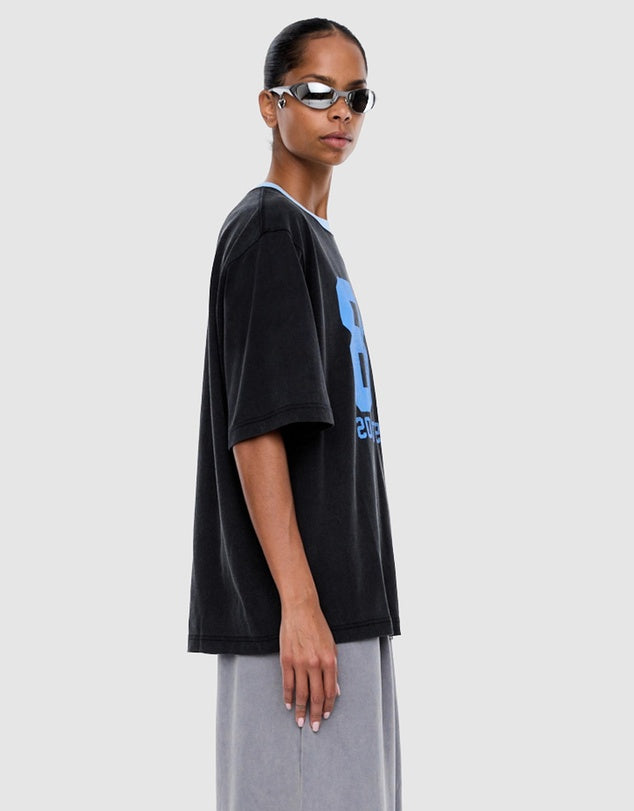 Ena Pelly - Sophia Relaxed Tee in Vintage Black